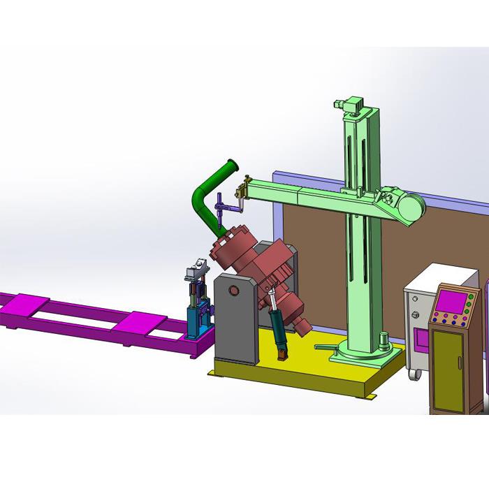 Tube Butt Circular Seam Automatic Welding Machine